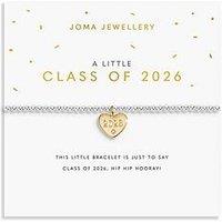Joma Jewellery A Little , Class Of 2026 , Silver & Gold Plated , Bracelet , 17.5Cm Stretch
