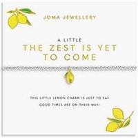 Joma Jewellery A Little Vibes , The Zest Is Yet To Come , Silver Plated , Bracelet , 17.5Cm Stretch