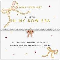 Joma Jewellery A Little Vibes , In My Bow Era , Silver Plated , Bracelet , 17.5Cm Stretch