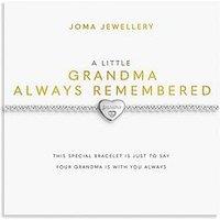Joma Jewellery Remembrance A Little , Grandma , Silver Plated , Bracelet , 17.5Cm Stretch
