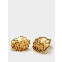 Katie Loxton Cochellia Earrings , Gold Coated , 1.7Cm X 1.85Cm X 0.4Cm