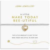 Joma Jewellery A Little , Make Today Bee-Utiful , Silver & Gold Plated , Bracelet , 17.5Cm Stretch
