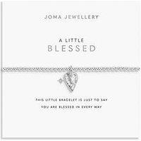 Joma Jewellery A Little , Blessed , Silver Plated , Bracelet , 17.5Cm Stretch