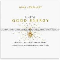 Joma Jewellery A Little , Good Energy , Silver & Gold Plated , Bracelet , 17.5Cm Stretch