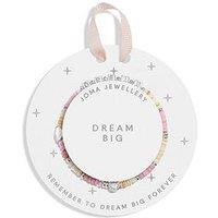Katie Loxton Kids' Happy Little Moments , Dream Big , Silver Plated , Bracelet , 15.5Cm Stretch