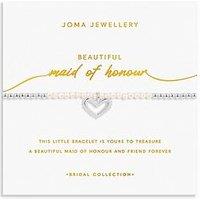 Joma Jewellery Bridal Pearl Bracelet , Maid Of Honour , Silver , Bracelet , 17.5Cm Stretch