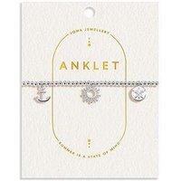 Joma Jewellery Anklet , Charms , Silver Plated , Anklet , 23Cm Stretch