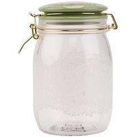 William Morris At Home Kg Cliptop Glass Jar - 1L