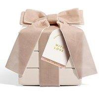 Joma Jewellery Celebration Stack Gift Set , With Love , Bracelet, Necklace & Earrings , 17.5Cm Stretch & 46Cm + Extender