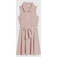 River Island Older Girls Stripe Belted Dress - Pink