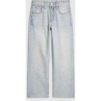 River Island Older Girls Straight Jeans - Blue