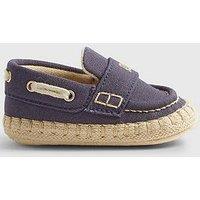 River Island Baby Boys Smart Espadrille Loafers - Blue