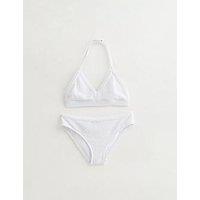 New Look 915 Girls Crochet Bikini Set - White