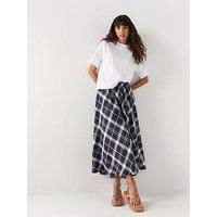 Barbour Baiton Midi Skirt - Navy