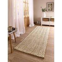 The Very Collection Jute Herringbone Runner 67X230Cm
