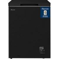 Fridgemaster Mcf145Eb 141L Freestanding Chest Freezer - Black