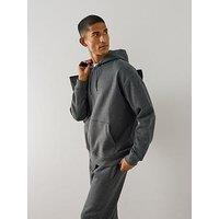 The Very Collection Essential Oversized Hoodie - Charcoal
