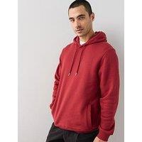 The Very Collection Essential Overhead Hoodie - Rich Red