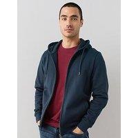 The Very Collection Essential Zip Through Hoodie - Navy