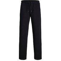 Jack & Jones Junior Boys Kane Bradley Uncuffed Sweat Pants - Black