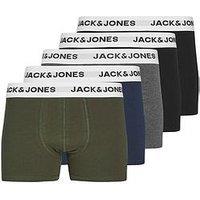 Jack & Jones Junior Boys 5 Pack Trunks