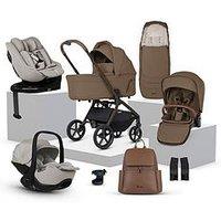 Silver Cross Breez Family Travel System Pushchair Bundle - Maple