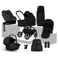 Silver Cross Breez Family Travel System Pushchair Bundle - Onyx