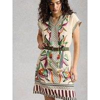 White Stuff Jilly Linen Dress