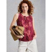 White Stuff Marley Linen Blend Vest