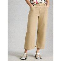 White Stuff Tia Wide Leg Crop Jean