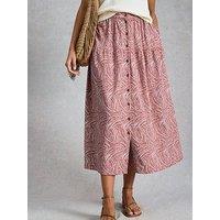 White Stuff Dana Jersey Maxi Skirt - Pink