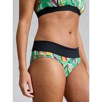 White Stuff Reversible Fold Down Bottom - Green