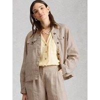 White Stuff Camille Linen Jacket