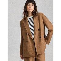White Stuff Sasha Linen Blazer