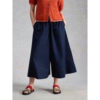 White Stuff Lauryn Poplin Wide Leg Crop