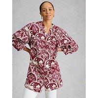 White Stuff Raquel Linen Blend Tunic