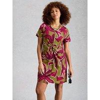 White Stuff Milly T-Shirt Dress - Green