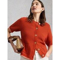 White Stuff Isabella Short Sleeve Cardi