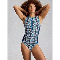 White Stuff Bay Swimsuit - Navy