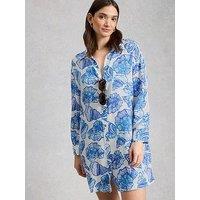 White Stuff Suzie Beach Shirt Dress