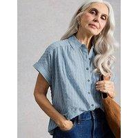 White Stuff Orla Button Through Shirt