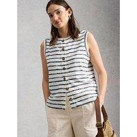 White Stuff Simone Reversible Tank