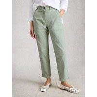 White Stuff Twister Chino Trouser - Green