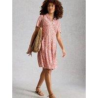 White Stuff Ria Jersey Shirt Dress
