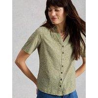 White Stuff Annie Ss Jersey Shirt