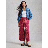 White Stuff Shelly Linen Blend Culotte