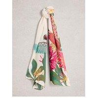White Stuff Lily Printed Scarf