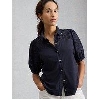 White Stuff Sandy Broderie Top