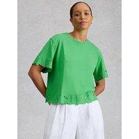 White Stuff Colleen Cutwork Tee