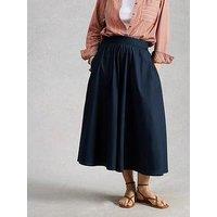 White Stuff Abigail Midi Skirt - Blue